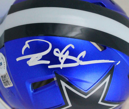 Deion Sanders Autographed Dallas Cowboys Flash Mini Helmet