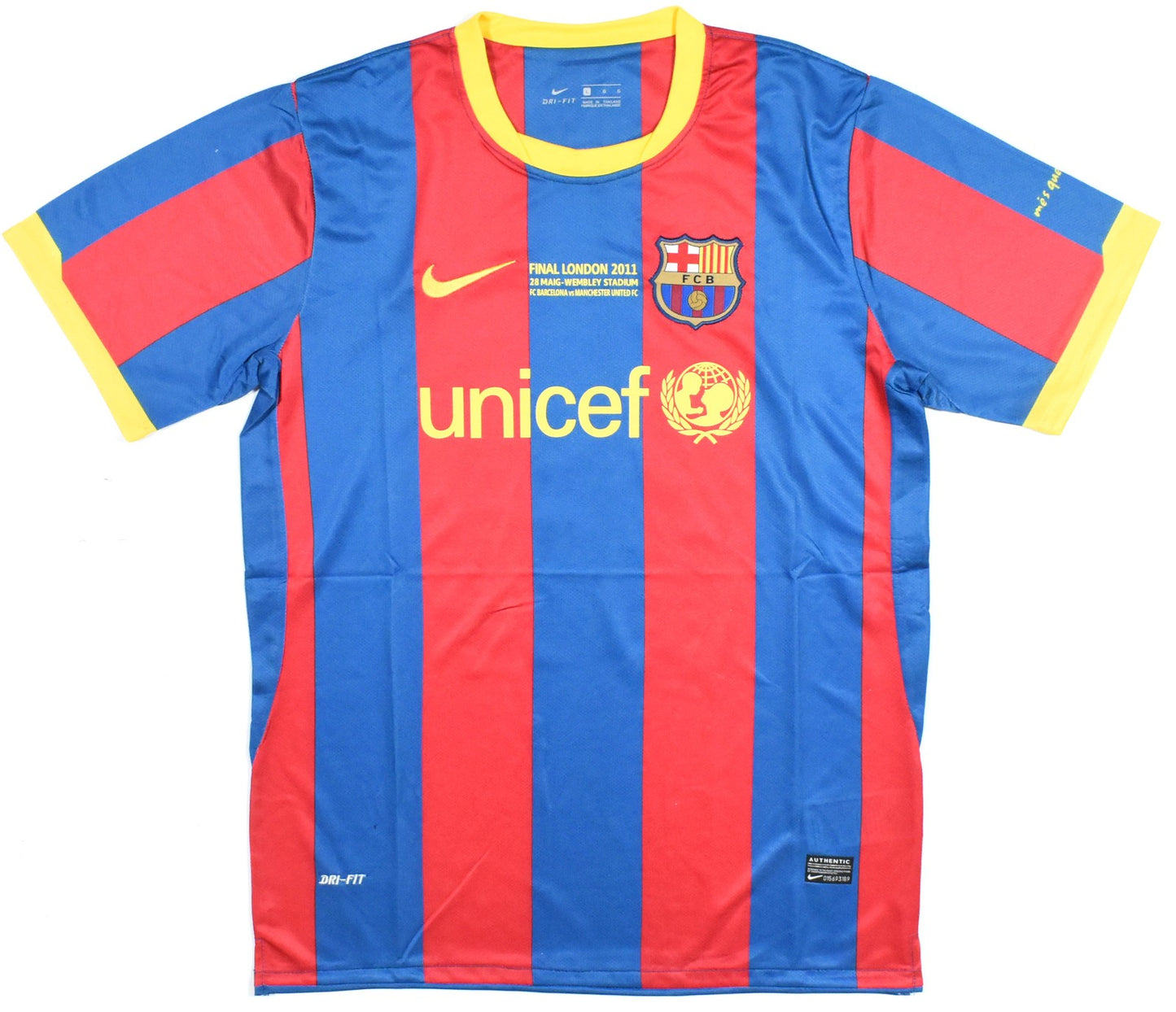 Lionel Messi Autographed FC Barcelona Home Jersey