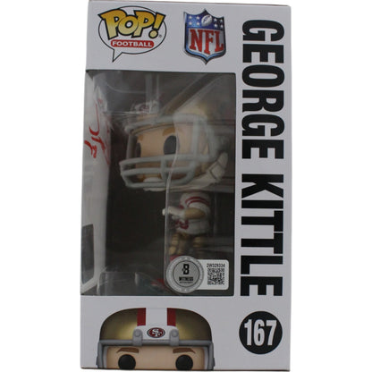 George Kittle Autographed San Francisco 49ers Funko Pop #167