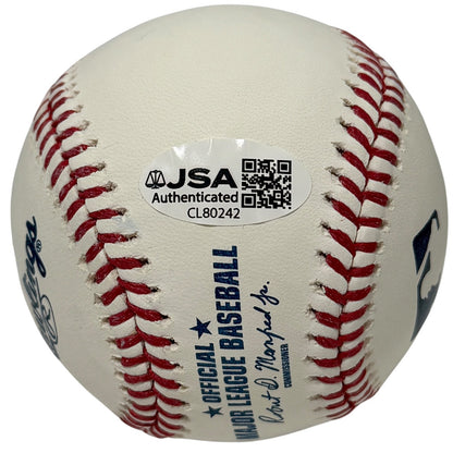 Joe Torre New York Yankees Autographed ROMLB Baseball (HOF 14) - JSA