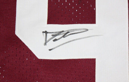 Damontre Moore Signed Maroon Custom Jersey