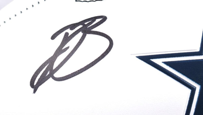 DaRon Bland Autographed Dallas Cowboys Logo Football