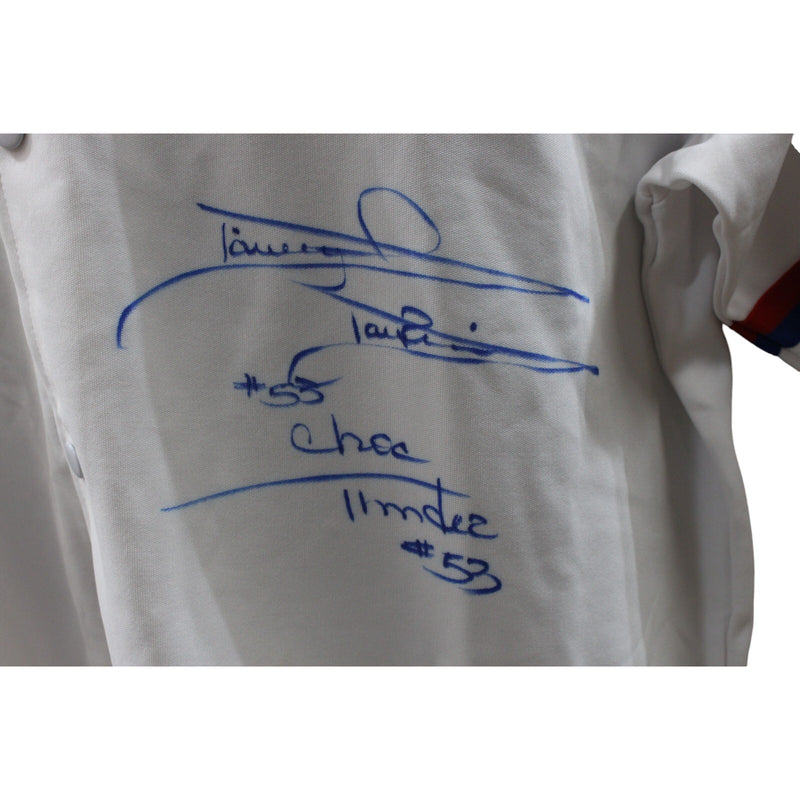 Darryl Dawkins Signed Philadelphia 76ers Mitchell & Ness Warmup Jacket