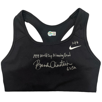 Brandi Chastain Signed '99 World Cup Winning Goal Sports Bra Beckett BAS