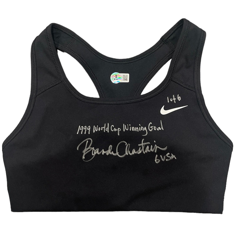 Brandi Chastain Signed '99 World Cup Winning Goal Sports Bra Beckett BAS