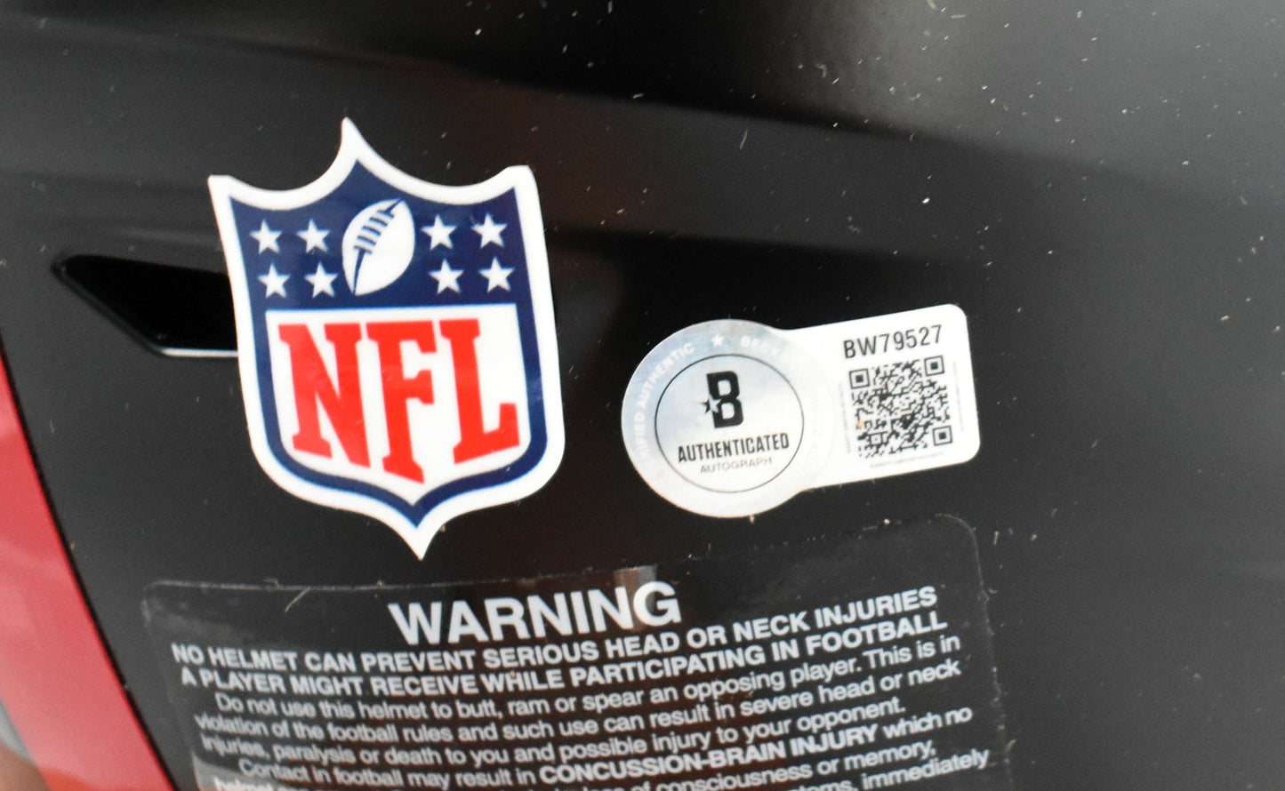 Fred Warner Signed San Francisco 49ers Rivalries Speedflex Authentic Helmet