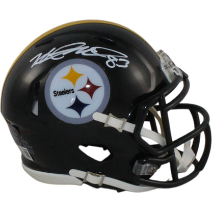 Heath Miller Autographed Pittsburgh Steelers Mini Helmet (Beckett Witnessed)