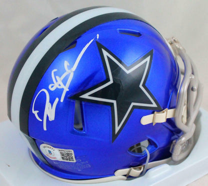 Deion Sanders Autographed Dallas Cowboys Flash Mini Helmet