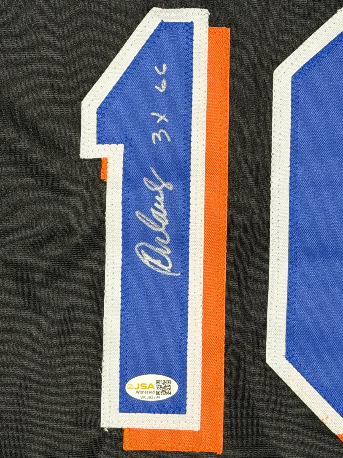 Rey Ordonez New York Mets Signed Custom Jersey "3x GG" JSA