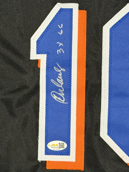 Rey Ordonez New York Mets Signed Custom Jersey "3x GG" JSA