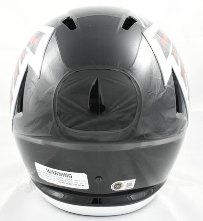 Michael Vick Autographed Atlanta Falcons Full Size Speed Helmet
