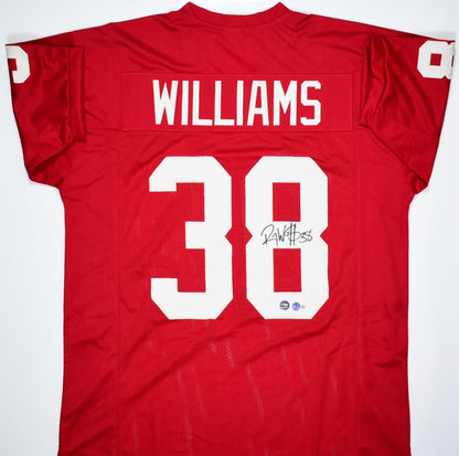 Roy Williams Autographed Custom Football Jersey - Black
