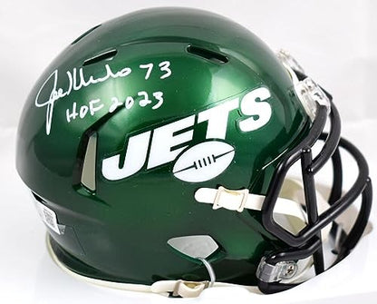 Joe Klecko Signed New York Jets Speed Mini Helmet - HOF 2023
