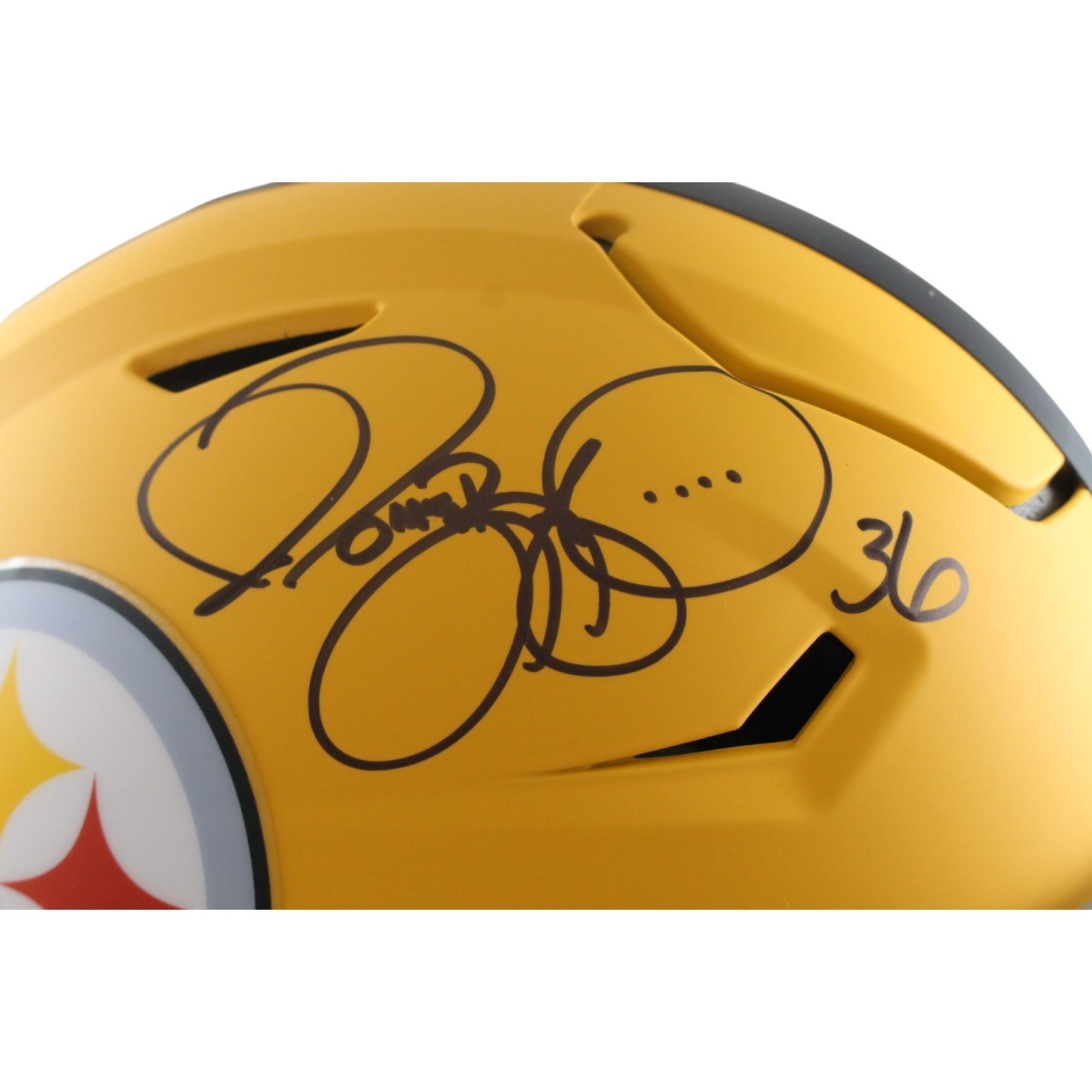 Jerome Bettis Autographed Pittsburgh Steelers Authentic SpeedFlex Alt Helmet