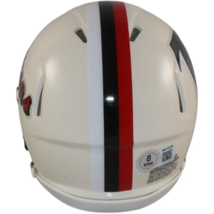 Julio Jones Autographed Atlanta Falcons Retro Mini Helmet