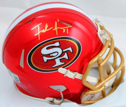 Frank Gore Signed San Francisco 49ers Flash Mini Helmet