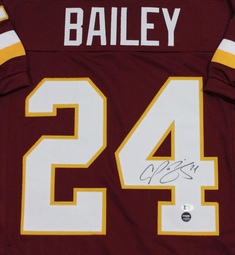 Champ Bailey Autographed Maroon Custom Pro-Style Jersey