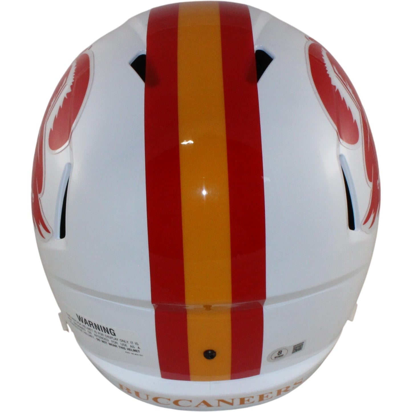 Mike Alstott Signed Tampa Bay Buccaneers Full Size Authentic Throwback Helmet