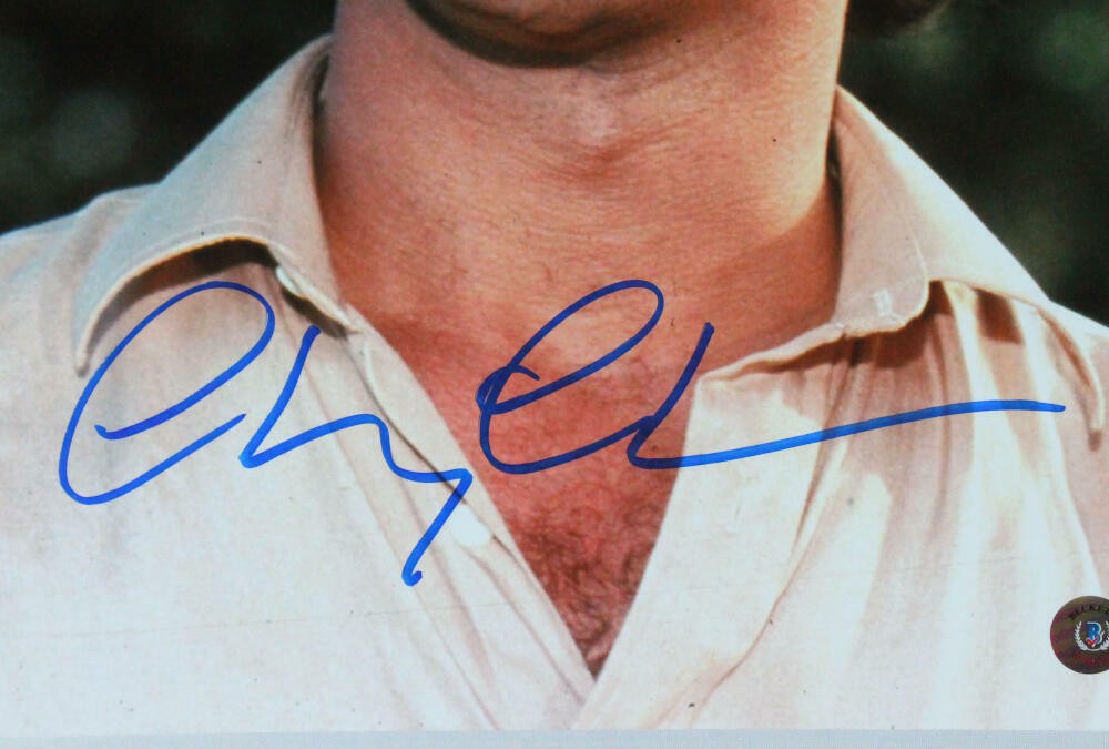 Chevy Chase Signed Caddyshack 11x14 Photo