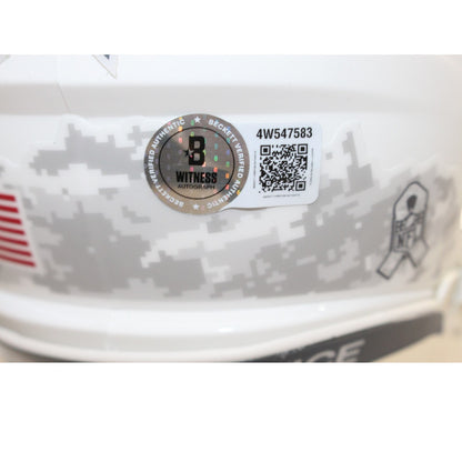 Dak Prescott Signed Dallas Cowboys 2024 Salute to Service Mini Helmet