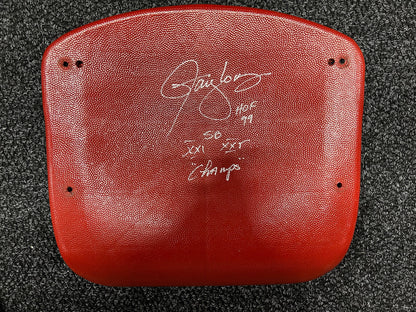 Lawrence Taylor Signed New York Giants Stadium Seat Back (HOF & SB)