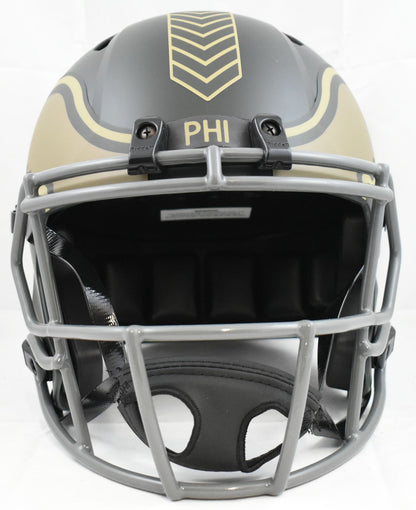 A.J. Brown Autographed Philadelphia Eagles 2025 Salute to Service Helmet