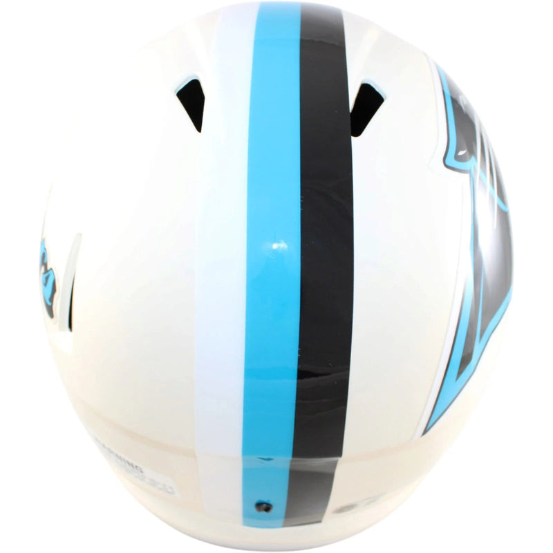 Luke Kuechly Signed Carolina Panthers Full Size Replica Retro Helmet