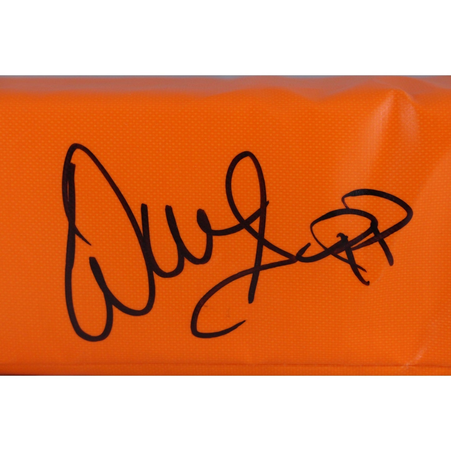 Warren Sapp Autographed Weighted Orange Pylon (Sko Buffs Inscription)
