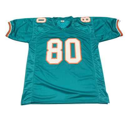 Irving Fryar Signed Miami Dolphins Custom Jersey (BAS COA)