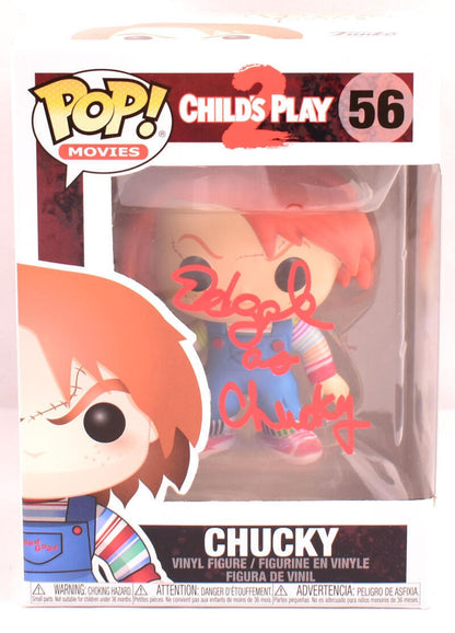 Ed Gale Signed Chucky Funko Pop Figurine #56