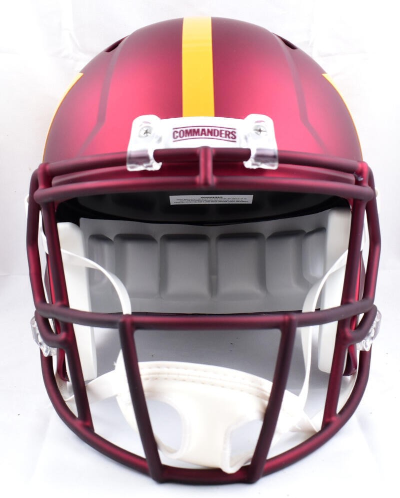 Emmanuel Forbes Jr. Signed Washington Commanders Full Size Speed Helmet