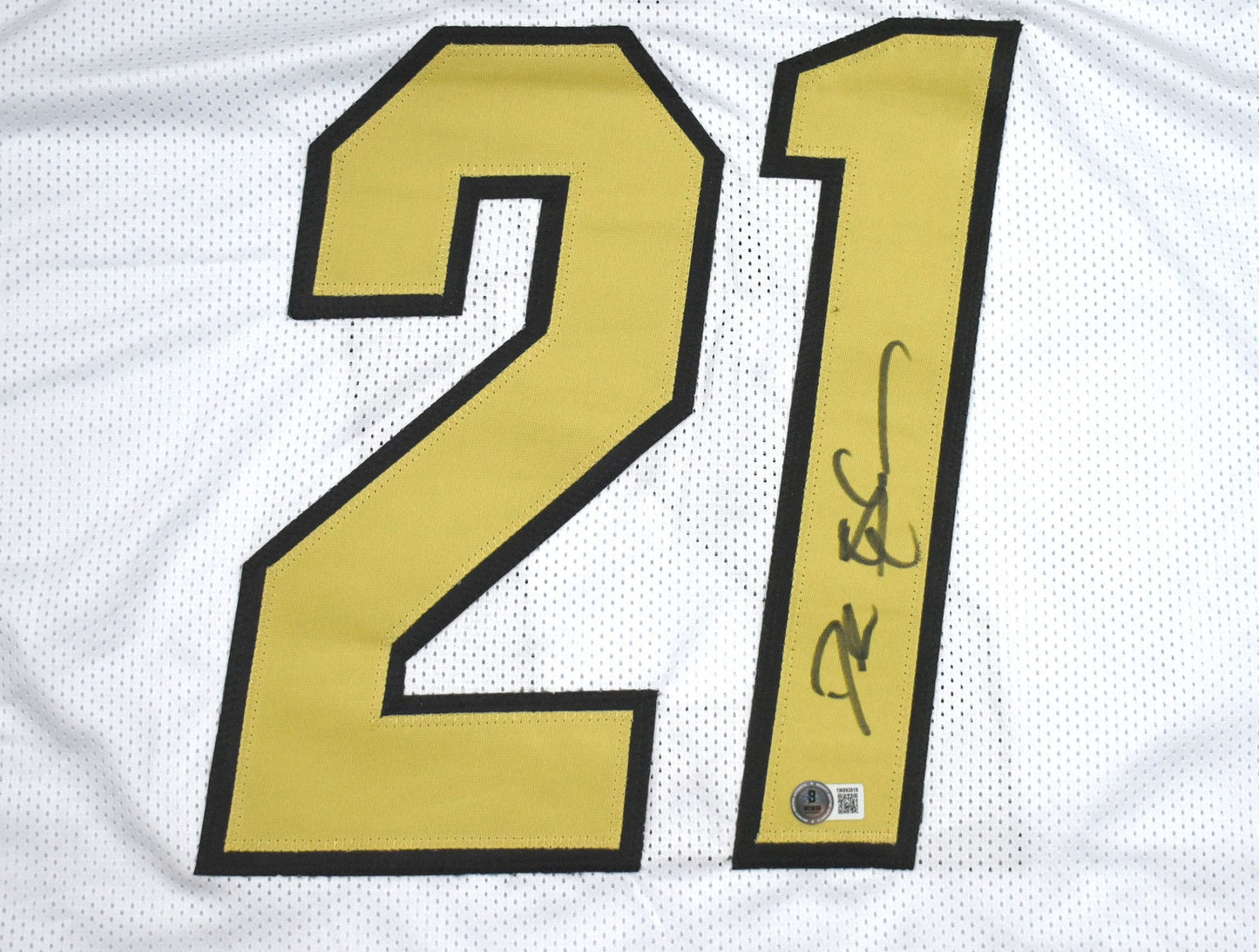 Deion Sanders Autographed Coach Prime White Custom Jersey