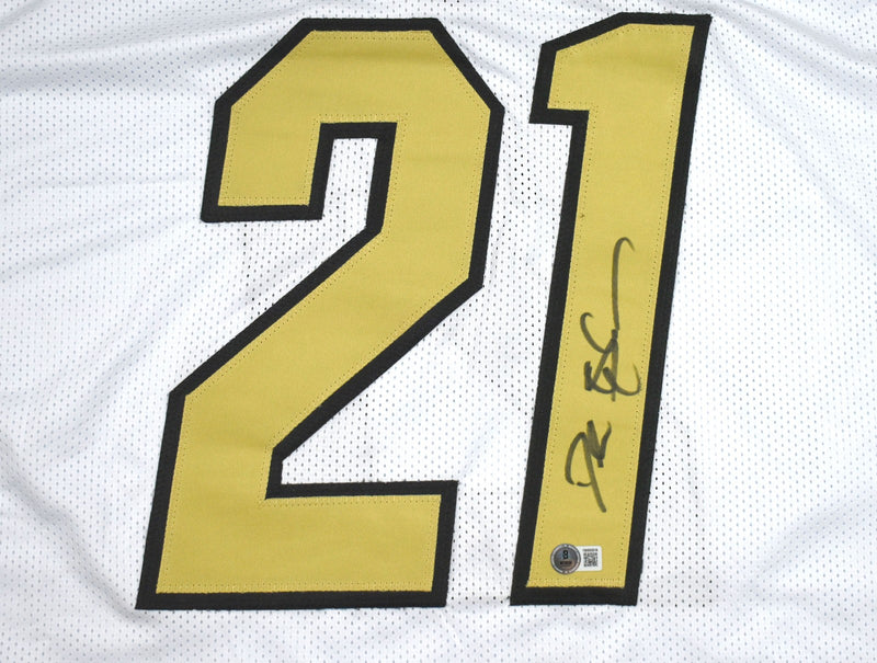 Deion Sanders Autographed Coach Prime White Custom Jersey