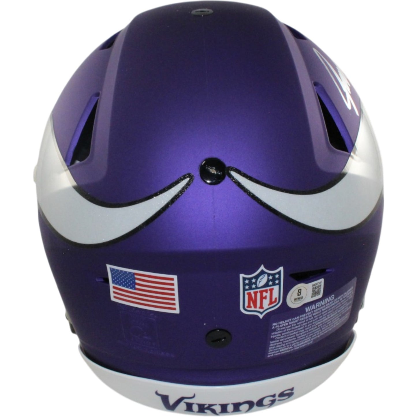 Jared Allen Signed Minnesota Vikings Authentic Speedflex Helmet