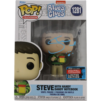 Steve Burns Signed Blue's Clues Funko Pop! Vinyl #1281 Beckett BAS
