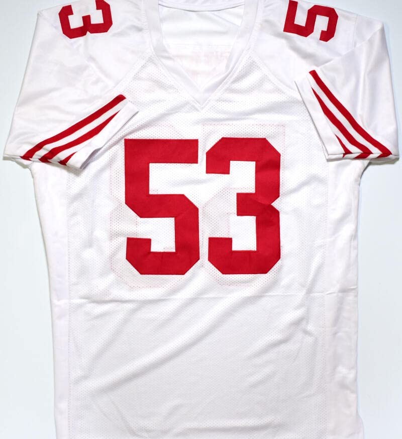 NaVorro Bowman Autographed White Custom Jersey