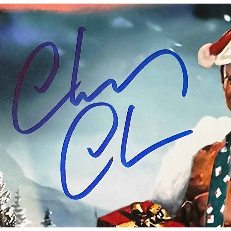 Chevy Chase Signed Christmas Vacation 8x11 Photo