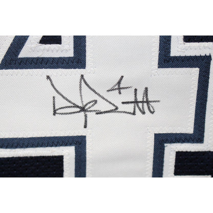 Dak Prescott Autographed Dallas Cowboys Blue Jersey