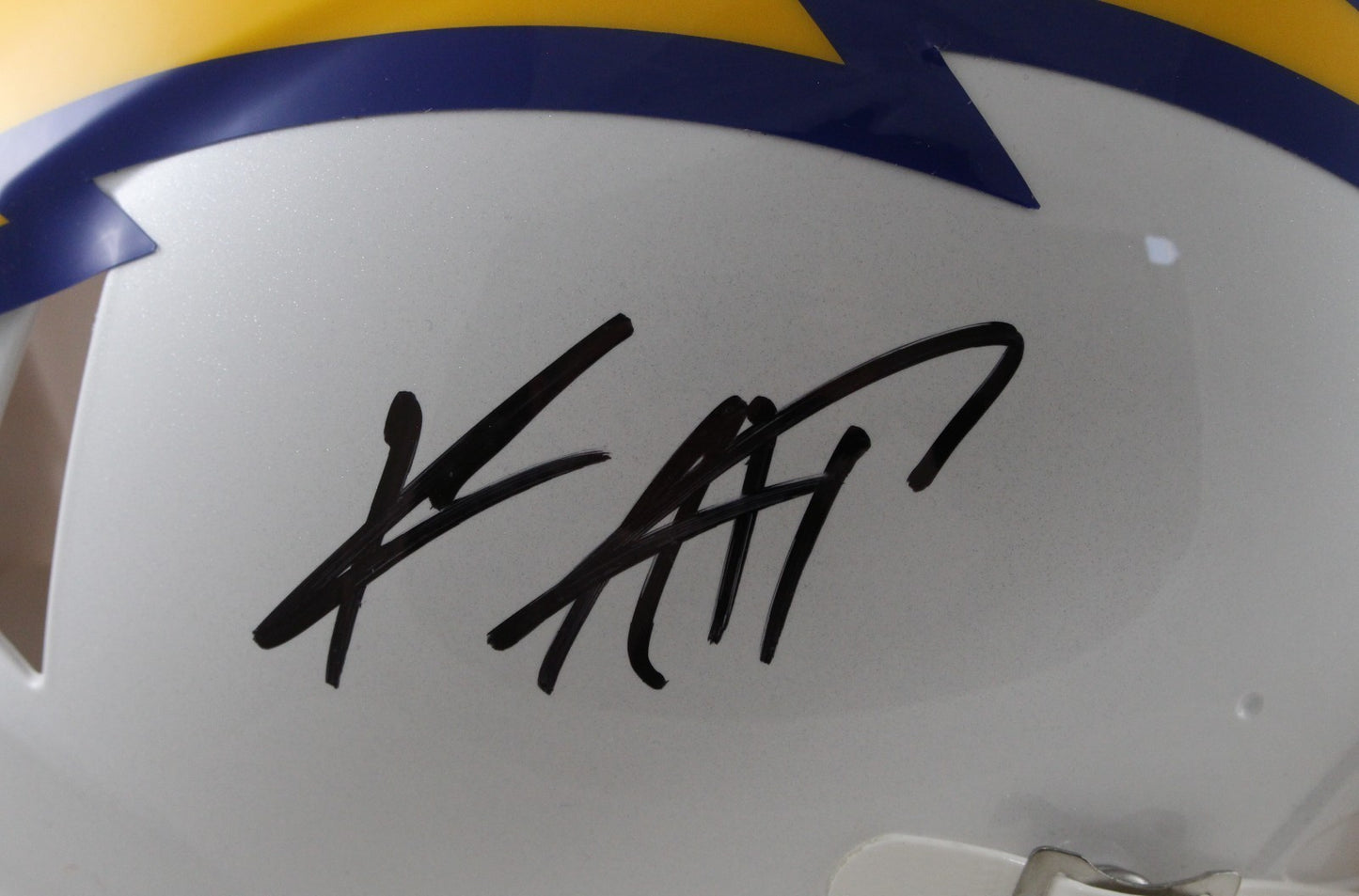 Keenan Allen Signed Los Angeles Chargers Full Size Authentic Color Rush Helmet