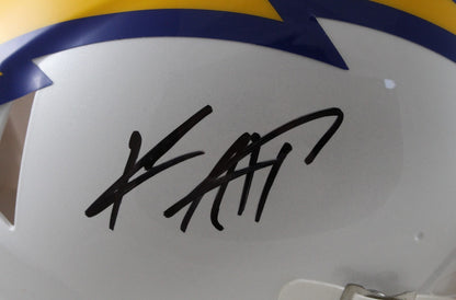 Keenan Allen Signed Los Angeles Chargers Full Size Authentic Color Rush Helmet