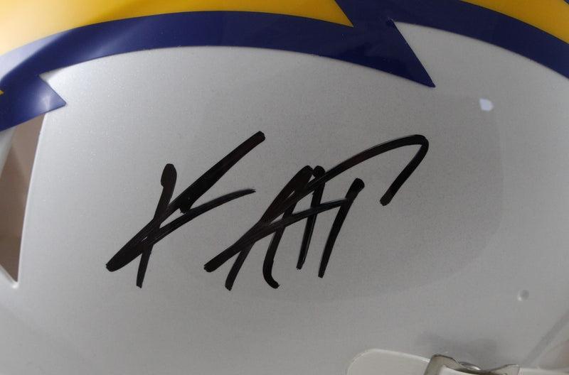 Keenan Allen Signed Los Angeles Chargers Full Size Authentic Color Rush Helmet