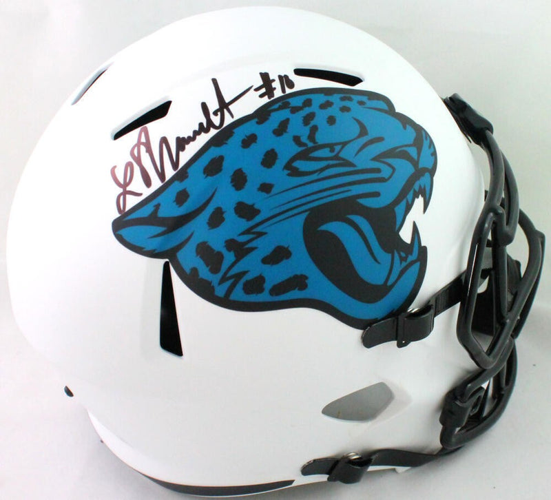 Laviska Shenault Signed Jacksonville Jaguars Lunar Speed Full Size Helmet