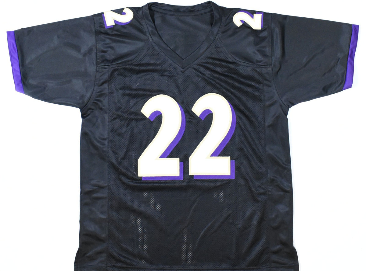 Derrick Henry Autographed Baltimore Ravens Black Custom Jersey