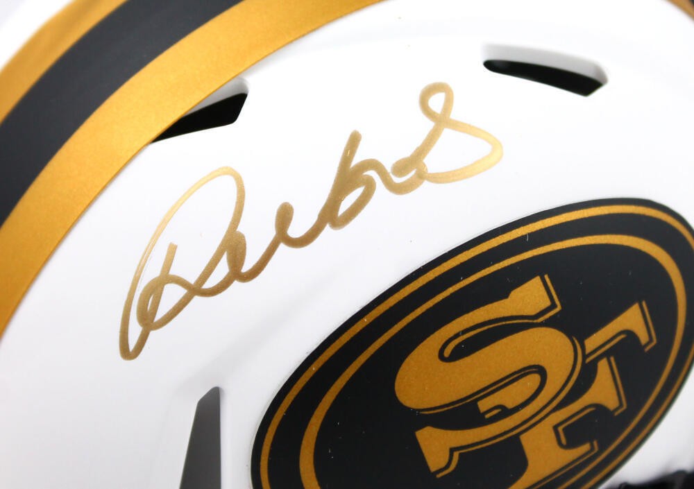 Deebo Samuel Signed San Francisco 49ers Lunar Speed Mini Helmet
