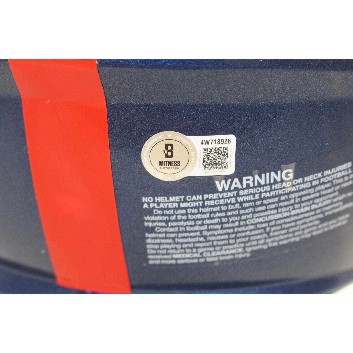 Abdul Carter Signed New York Giants Full Size Color Rush Authentic Helmet