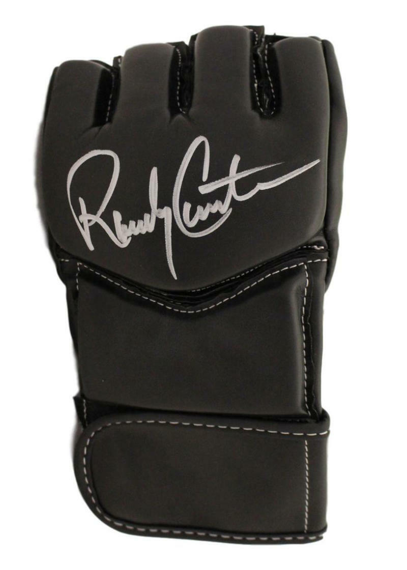 Randy Couture Autographed UFC Century Left Handed Glove (BAS)