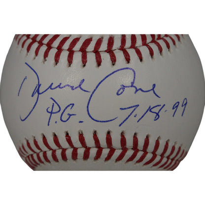 David Cone Autographed New York Yankees Official MLB Baseball (PG Inscribed)