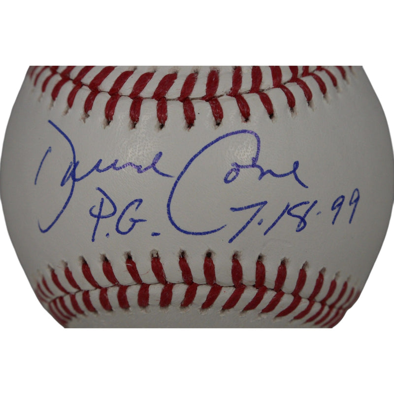 David Cone Autographed New York Yankees Official MLB Baseball (PG Inscribed)