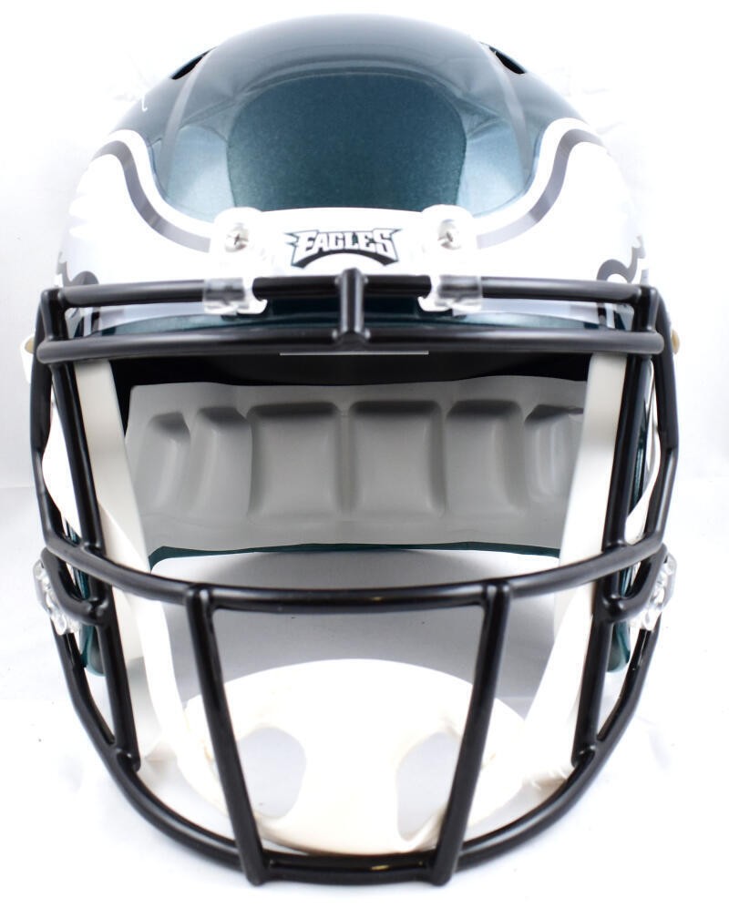 D'Andre Swift Signed Philadelphia Eagles Full Size Speed Helmet - White