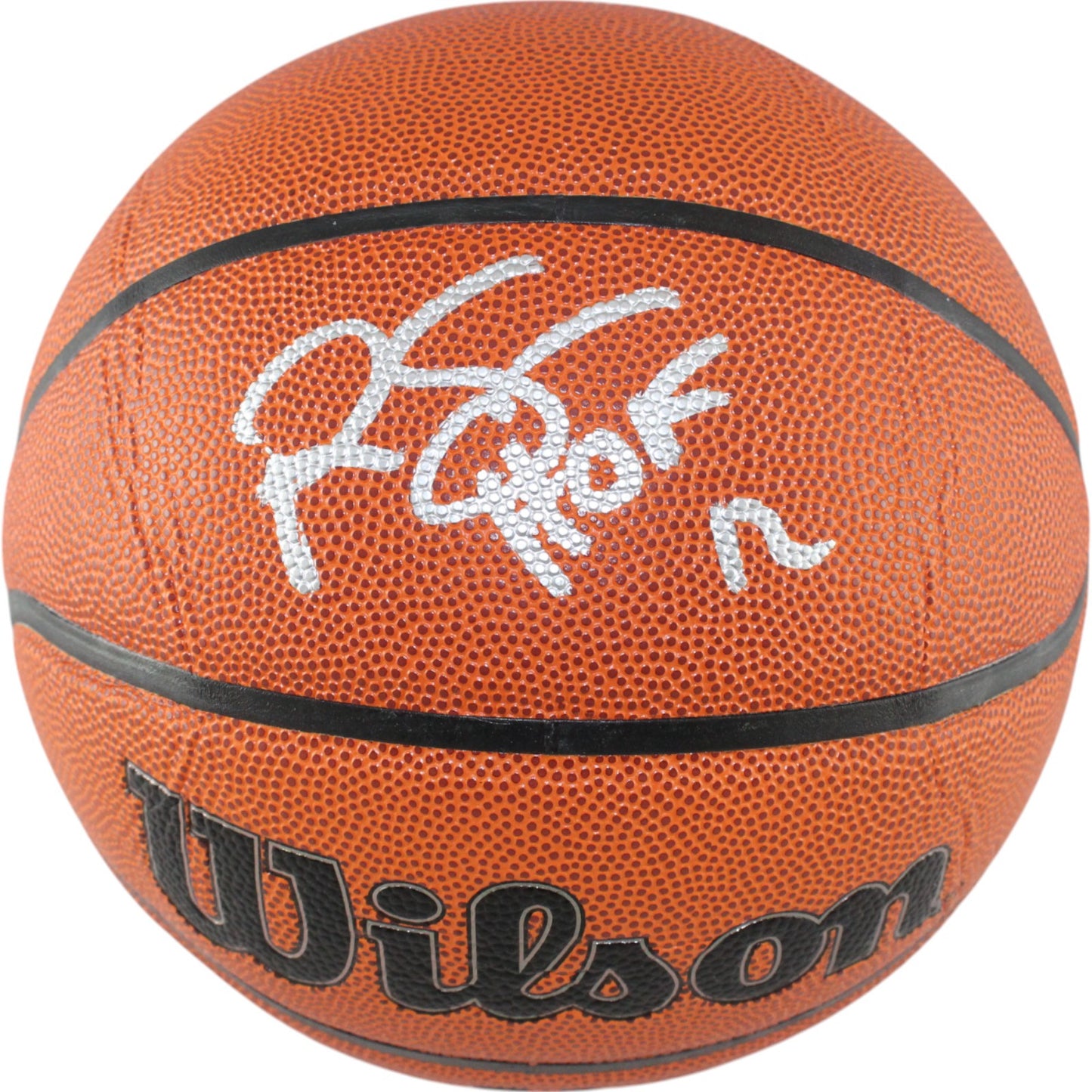 Ralph Sampson Signed Houston Rockets Wilson Basketball (Beckett COA)